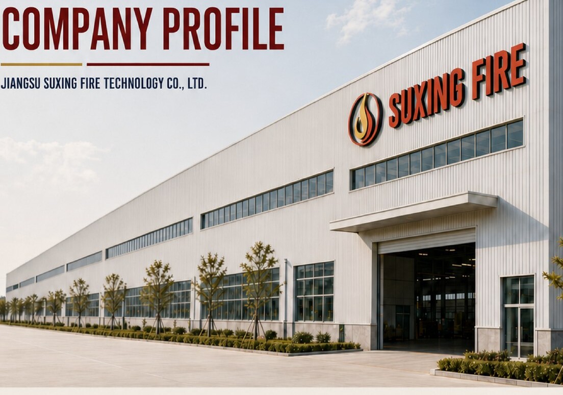 Company facility illustration from the supplied Suxing brochure