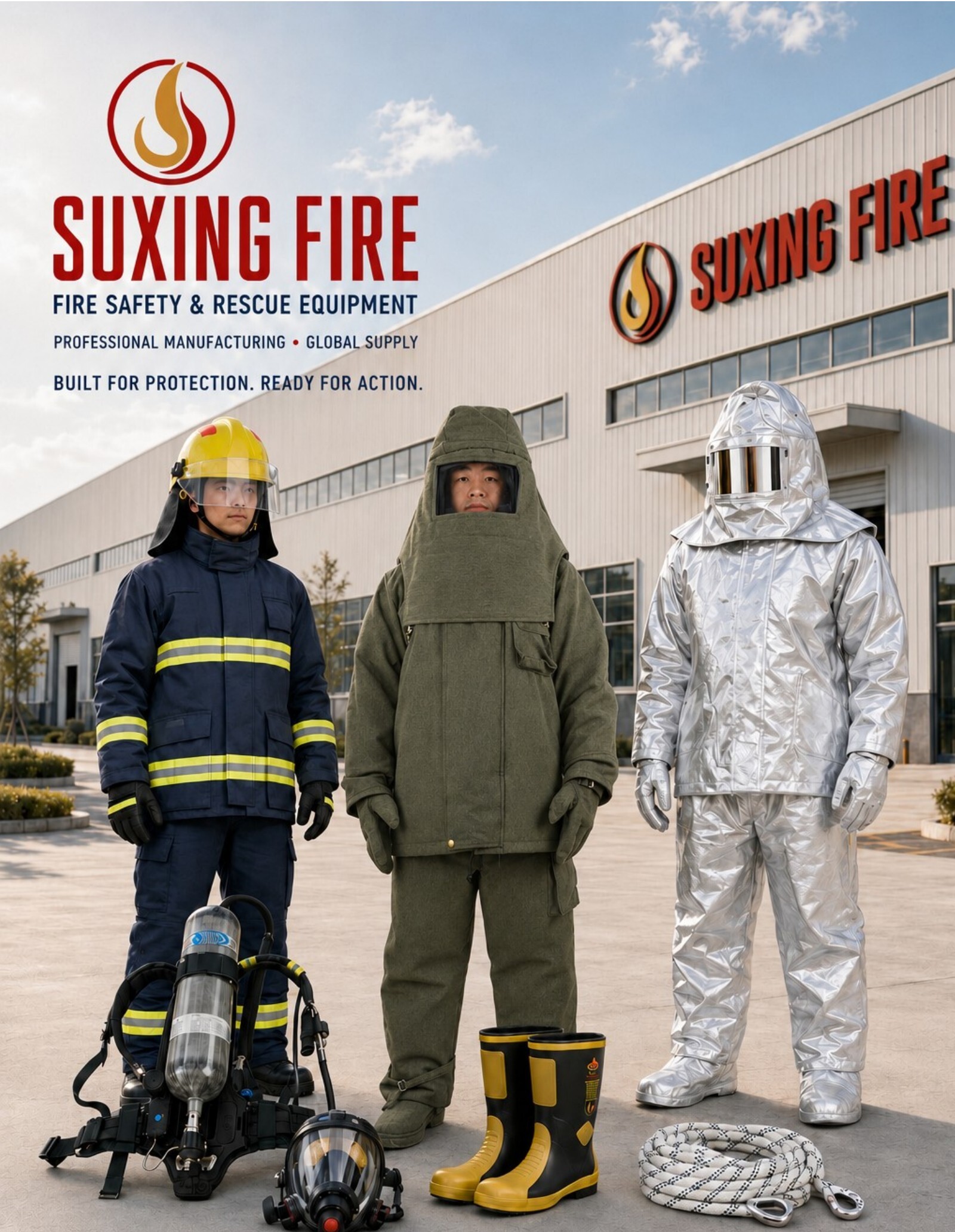 Suxing Fire product catalogue cover