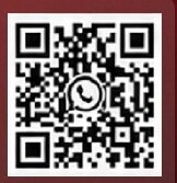 Scan the WhatsApp QR code from our brochure